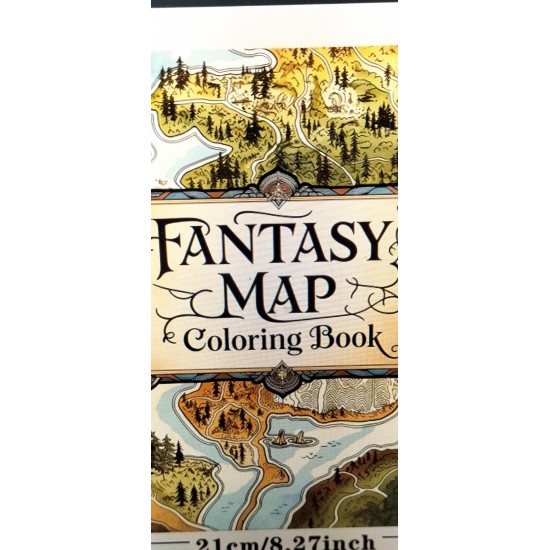 SPOT DEAL        ALYSON O'BRIEN     Fantasy Maps Book