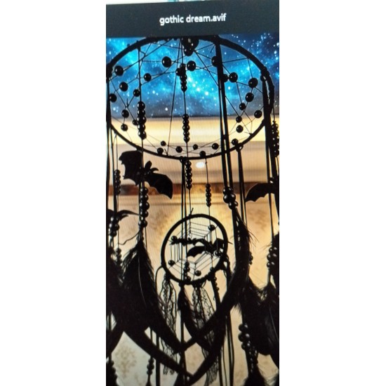 SPOT 058        BERNARD A NEWTON     Bat Dreamcatcher