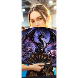 SPOT 061        GYRID M ANGELSEN     Large Dragon Fan