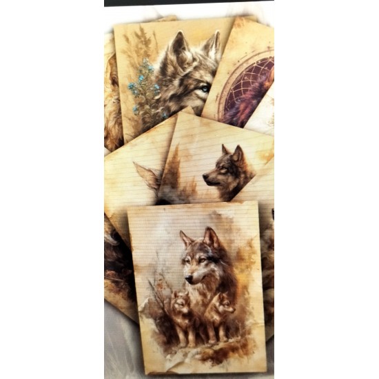 SPOT DEAL        TIM RUSSELL      20 x Wolf Postcards