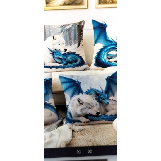 SPOT DEAL        SARAH CLACK     Wolf/Dragon Covers.