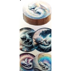 SPOT DEAL        CLAIRE HUBBARD      Enchanted Coaster Set