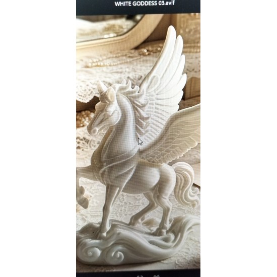 SPOT 021        KAREN GRAHAM     Pegasus Figurine