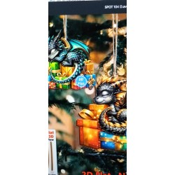 MO        KASEY DICKERSON     12 Xmas Tree Decs. x2 S104