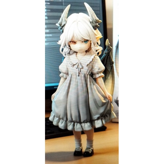 SPOT DEAL        CARLA KERR      Dragon Girl Figurine x2