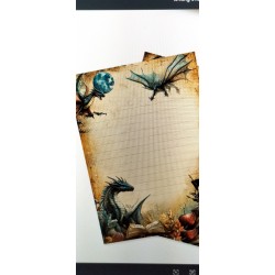 SPOT DEAL        GYRID M ANGELSEN      Dragon Writing Paper x2