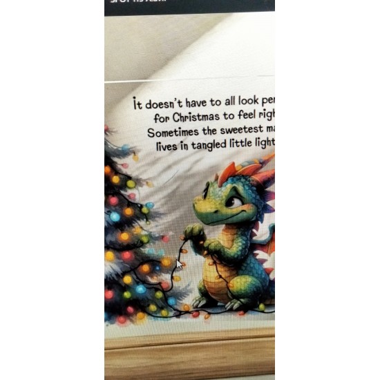 SPOT 119        DONNA DAVIS RISTAU     Xmas Sign