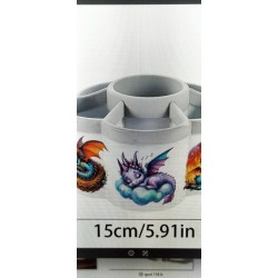SPOT 133       JAN WESTLEY     Rotating Desk Tidy