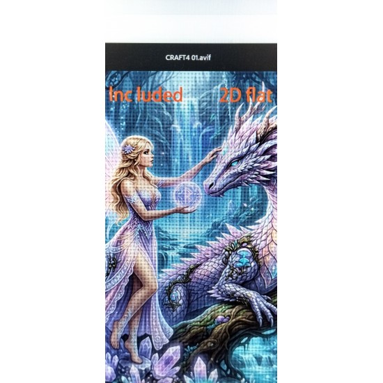 Craft 005    TRACY S GREENGRASS    Dragon/Fairy Cross Stitch