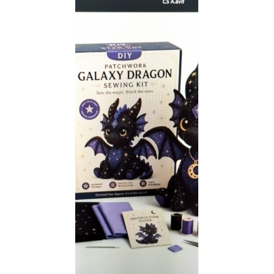 Craft 006    CHERYL CHOGL DAVIES    Galaxy Dragon Sew Kit