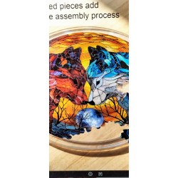 Craft 013    MARIE STAPLES    Jigsaw Suncatcher