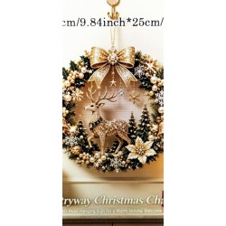 Craft 014    JAN WESTLEY    Xmas Wreath