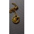    Pendant Wolf and Dragonfly