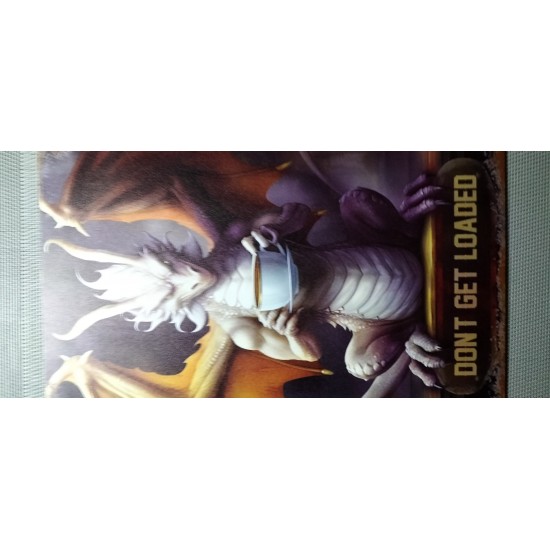    Metal Sign Don't Get Loaded