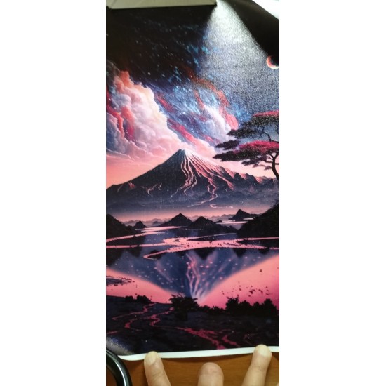      Canvas Print Land of Fire