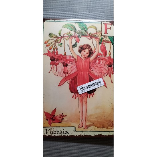      Metal Sign   Fuschia