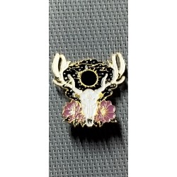      Pin Badge Stag Eclipse