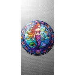     Sun Catcher  Demure Mermaid 3