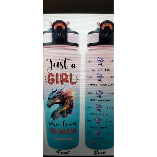 WATER BOTTLE       Just a Girl