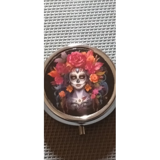 PL    Sugar Skull Pill Box