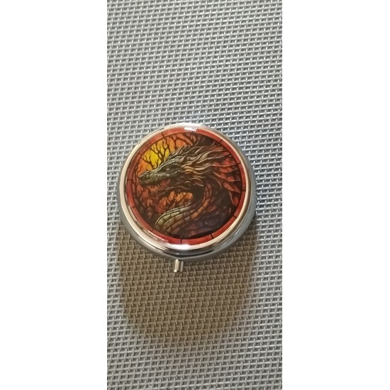 PL    Fierce Dragon   Pill Box
