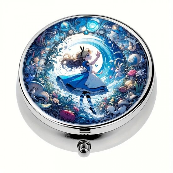 PL    Alice in Wonderland Pill Box