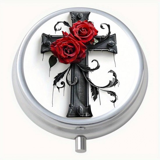 PL    Gothic Rose Pill Box