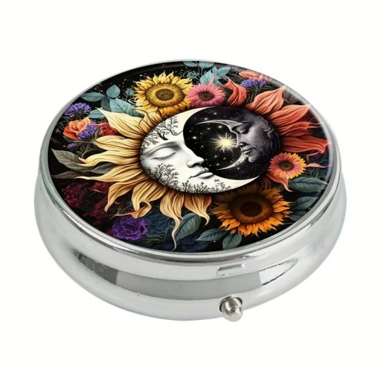 PL    Sun and Moon Pill Box