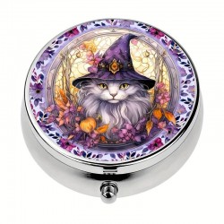 PL    Witchy Cat Pill Box