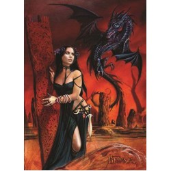 Mounted A4 Colour Print of Bride of the Sabbat