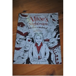 Colouring Book  Alice's Nightmare Adventures in Wonderland